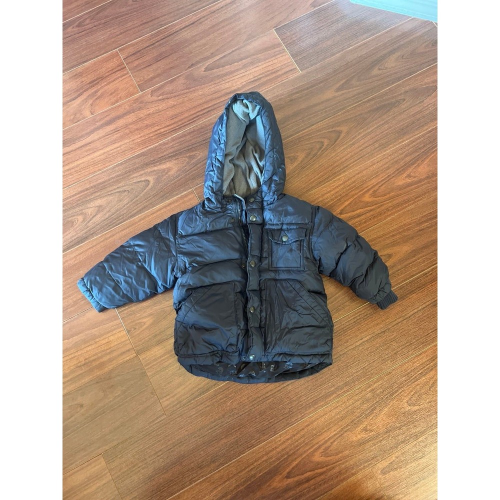 BabyGap Warmest Puffer Coat in Navy Size Toddler 2 Years Down Winter Jacket